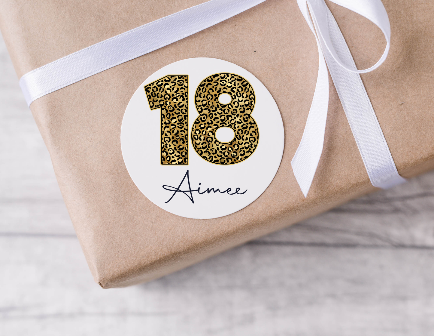 Personalised Gift Stickers | Novelty Name Labels | Gift Wrapping Present Tag Envelope Seal | Name Stickers For Her For Him Football Gift