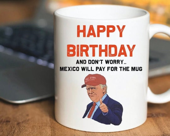 Donald Trump Funny, Novelty, White Mug, Birthday, Present, Gift, Boyfriend, Girlfriend, USA, Father’s Day, Christmas Present
