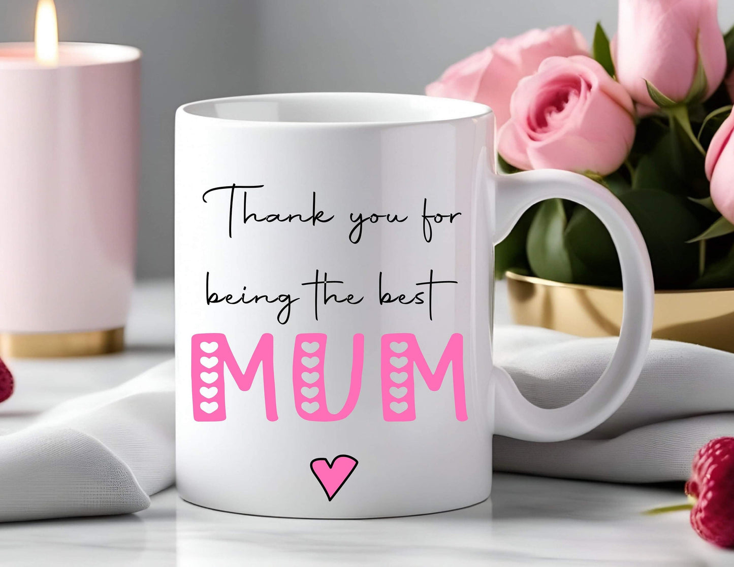 Personalised Gift For Mum Mam For Mother’s Day Thank You Gift Mug Cup Birthday Gift Christmas Present Keepsake Present Coffee Mug