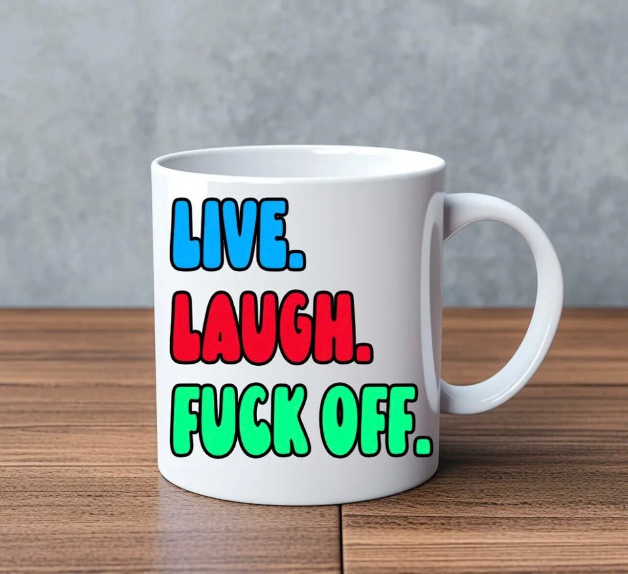 Live. Laugh… Novelty Mug Perfect Gift For Birthday Christmas Boyfriend Girlfriend Wife Husband
