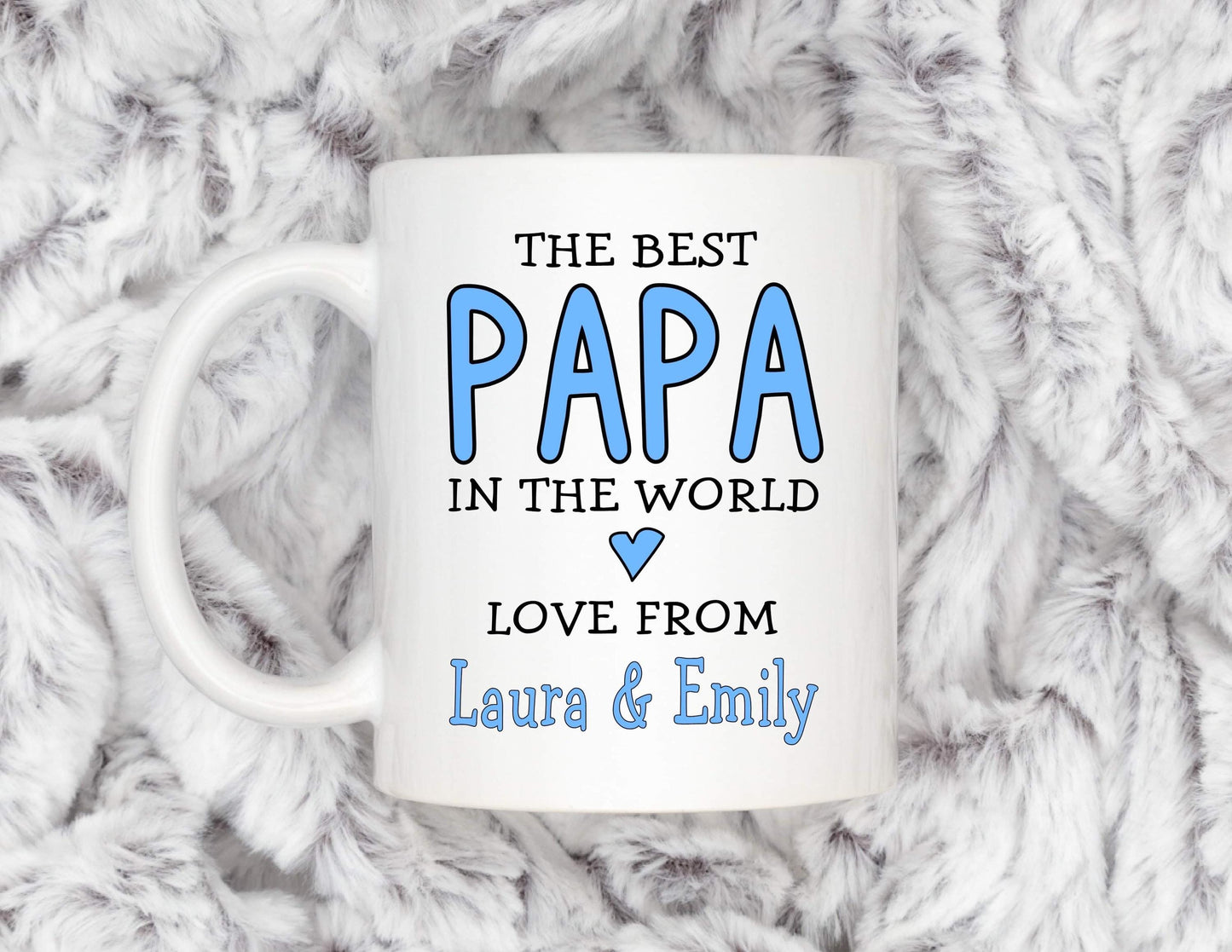 The Best Papa in the World Mug, Personalised Gift, Christmas Gift, Birthday Gift, Father’s Day, Best Papa Gift