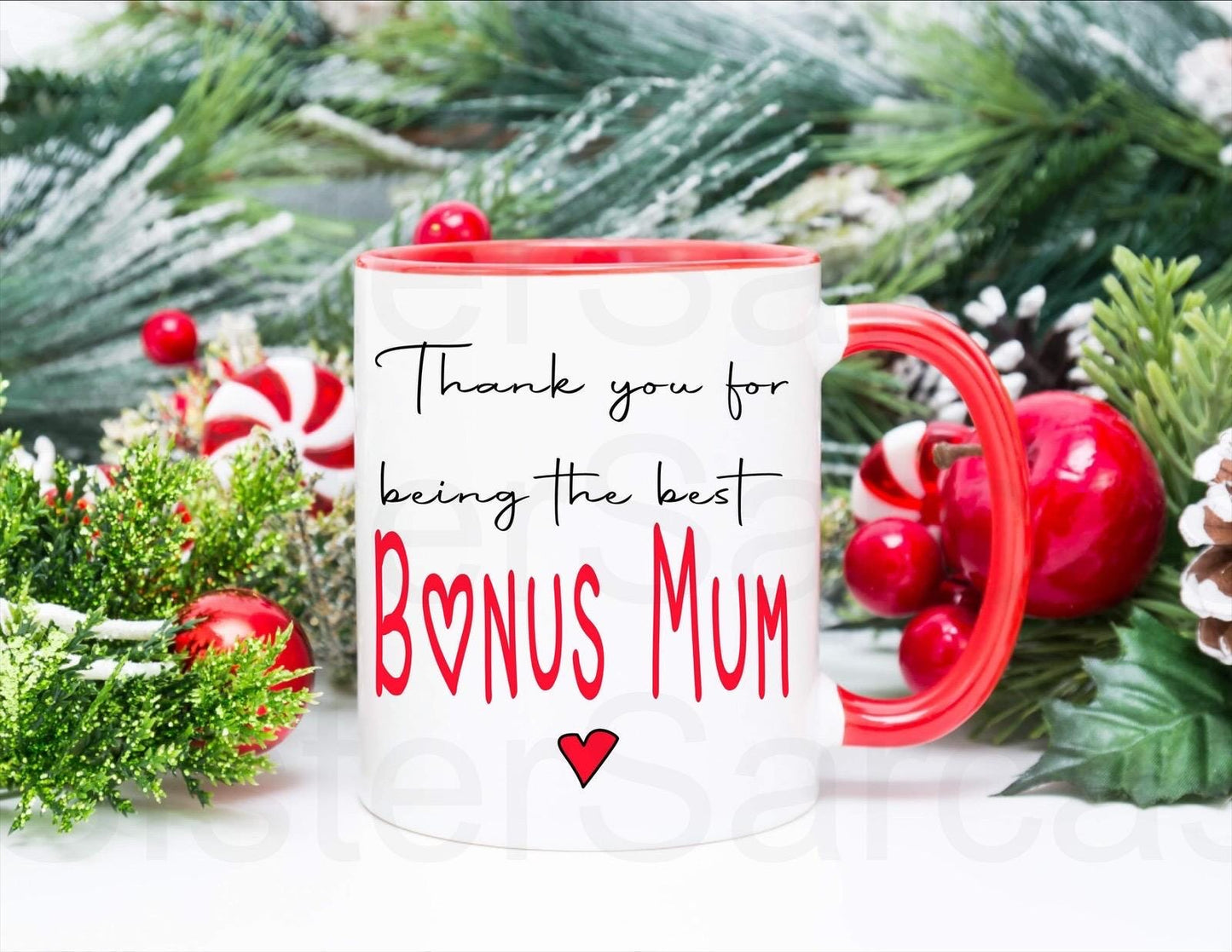 Thank you for being the Best Bonus Mum Step Mum Mug, Personalised Gift, Christmas Gift, Birthday Gift, Mother’s Day, Best Step Mum Gift
