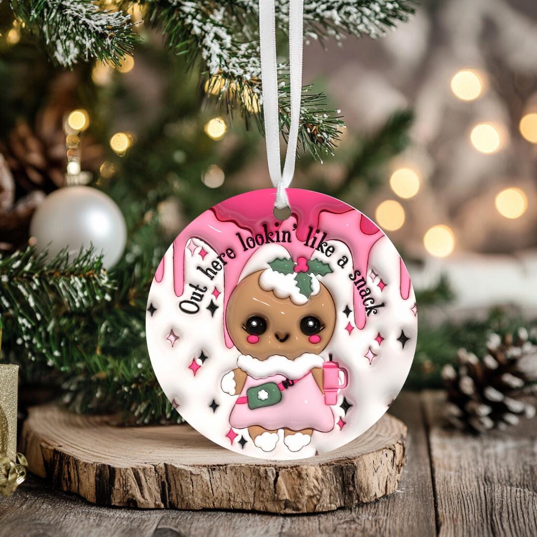 Christmas Snack Personalised Christmas Bauble Funny Gift Present Keepsake Novelty Christmas Tree Xmas For Him Her