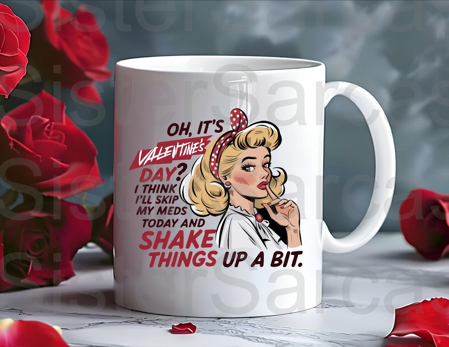 Personalised Mug - Galentines Gift - Single Life - Bestie Gift - Galentine’s Day Gift - Valentine’s Day Gift - Funny Gift