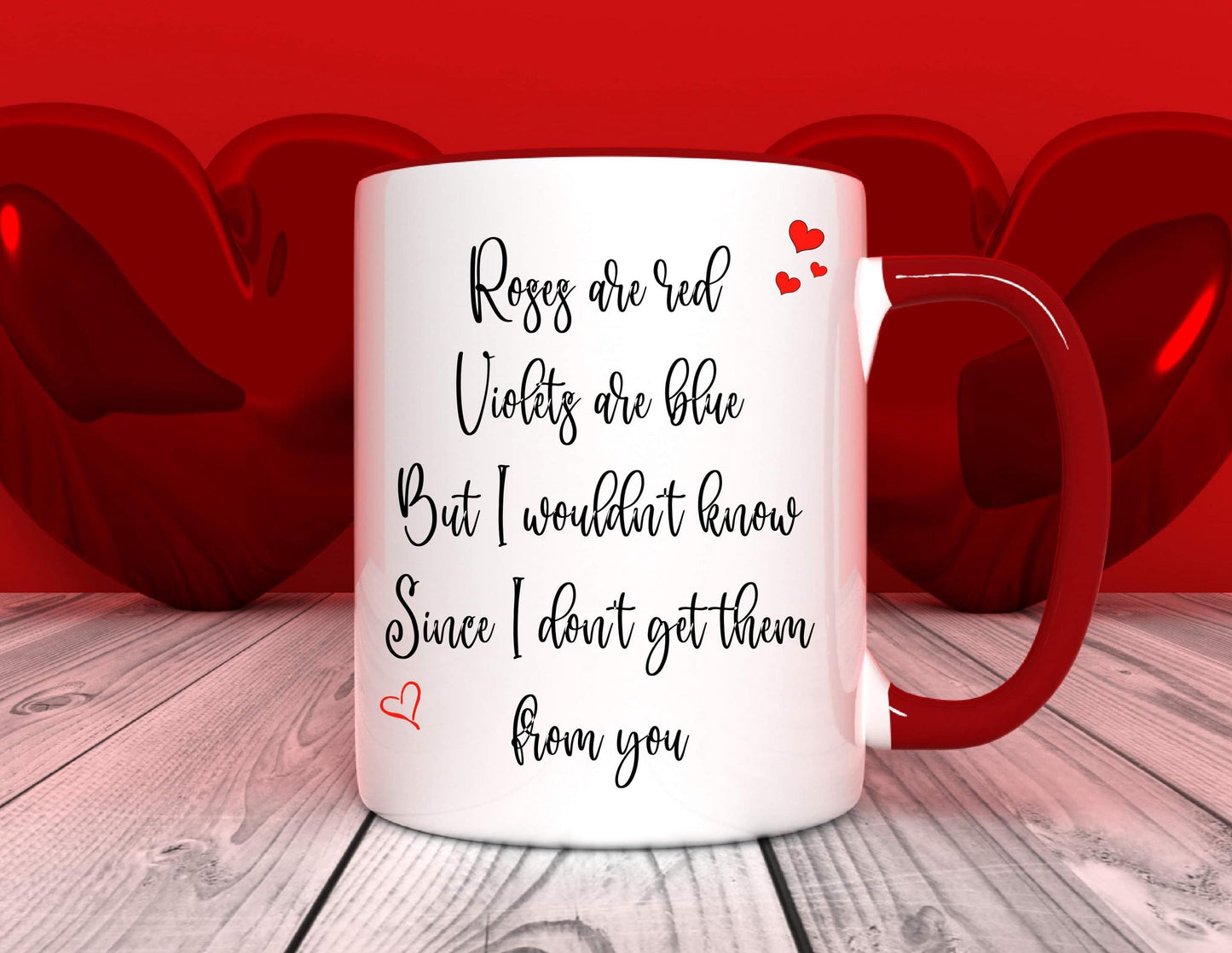 Roses Are Red, Violets Are Blue - Relationship Gifts - Personalised Gift - Birthday Present - Valentines Gift - Novelty Mug - Funny Gift
