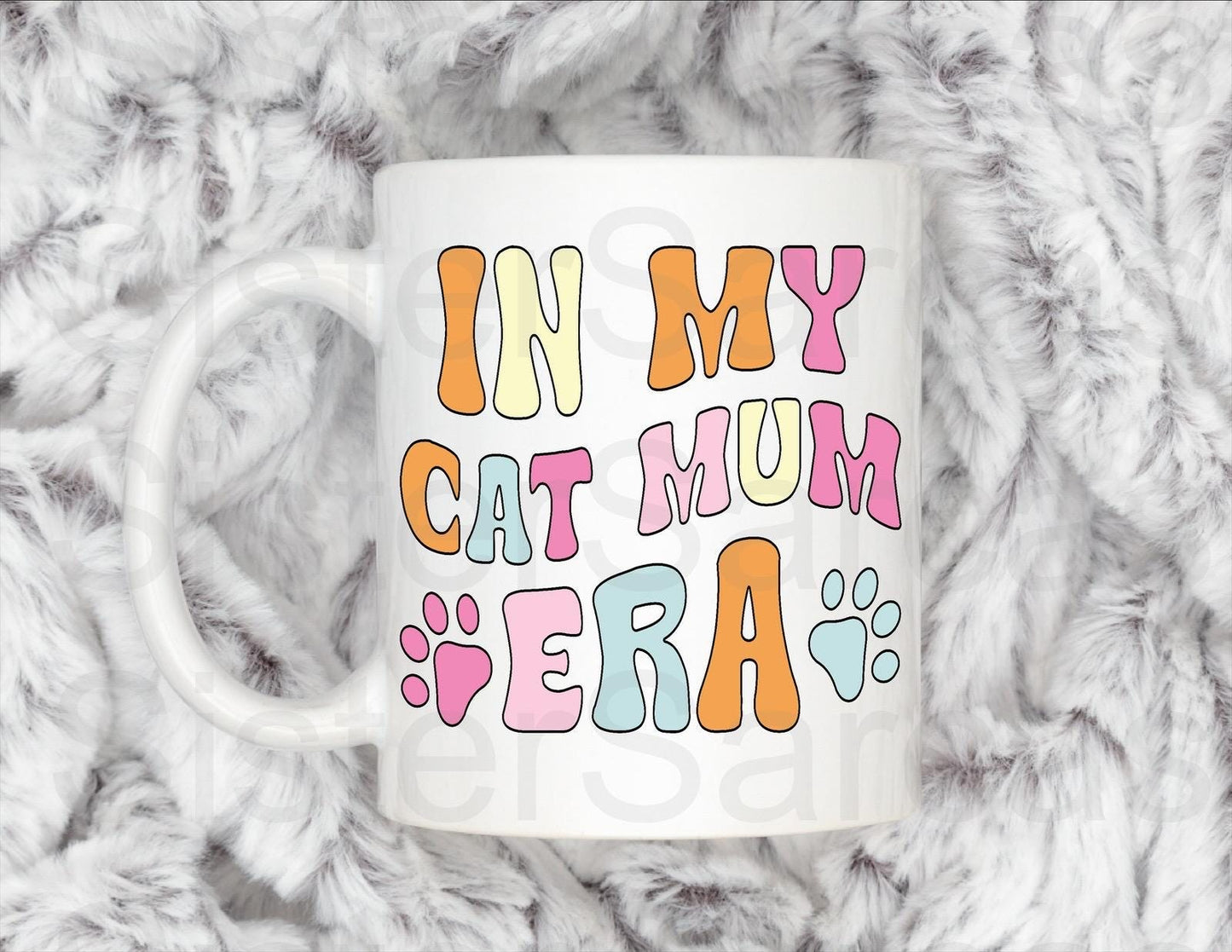 Mother’s Day Gift - Gift From The Cat - In My Cat Mum Era - Cat Gift - Birthday Gift - Funny Gift - Personalised Mug