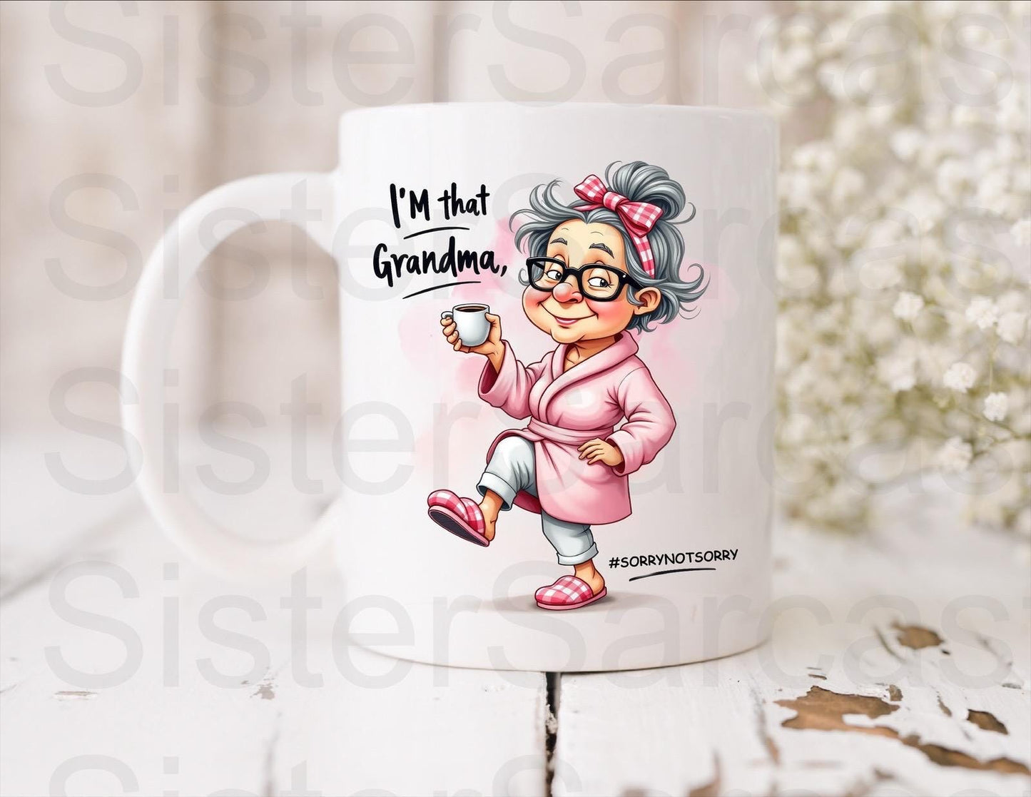 I’m That Grandma - Birthday Gift - Funny Grandma Gift - Personalised Mug - Gift From Grandkids - Great Grandma - Mother’s Day Gift