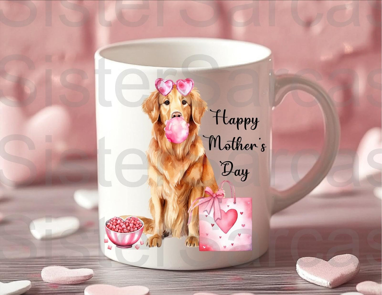 Personalised Mug - Mother’s Day Gift - Golden Retriever Dog - Dog Mum Gift - Gift From Dog - Mothers Day Gift - Funny Gift