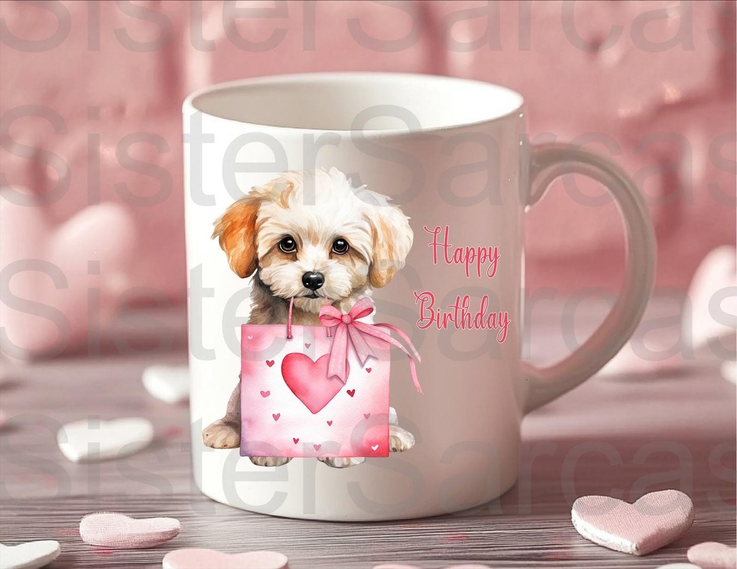 Personalised Mug - Birthday Gift - Bichon Frise Dog - Dog Mum Gift - Gift From Dog - Birthday Gift For Mum - Funny Gift