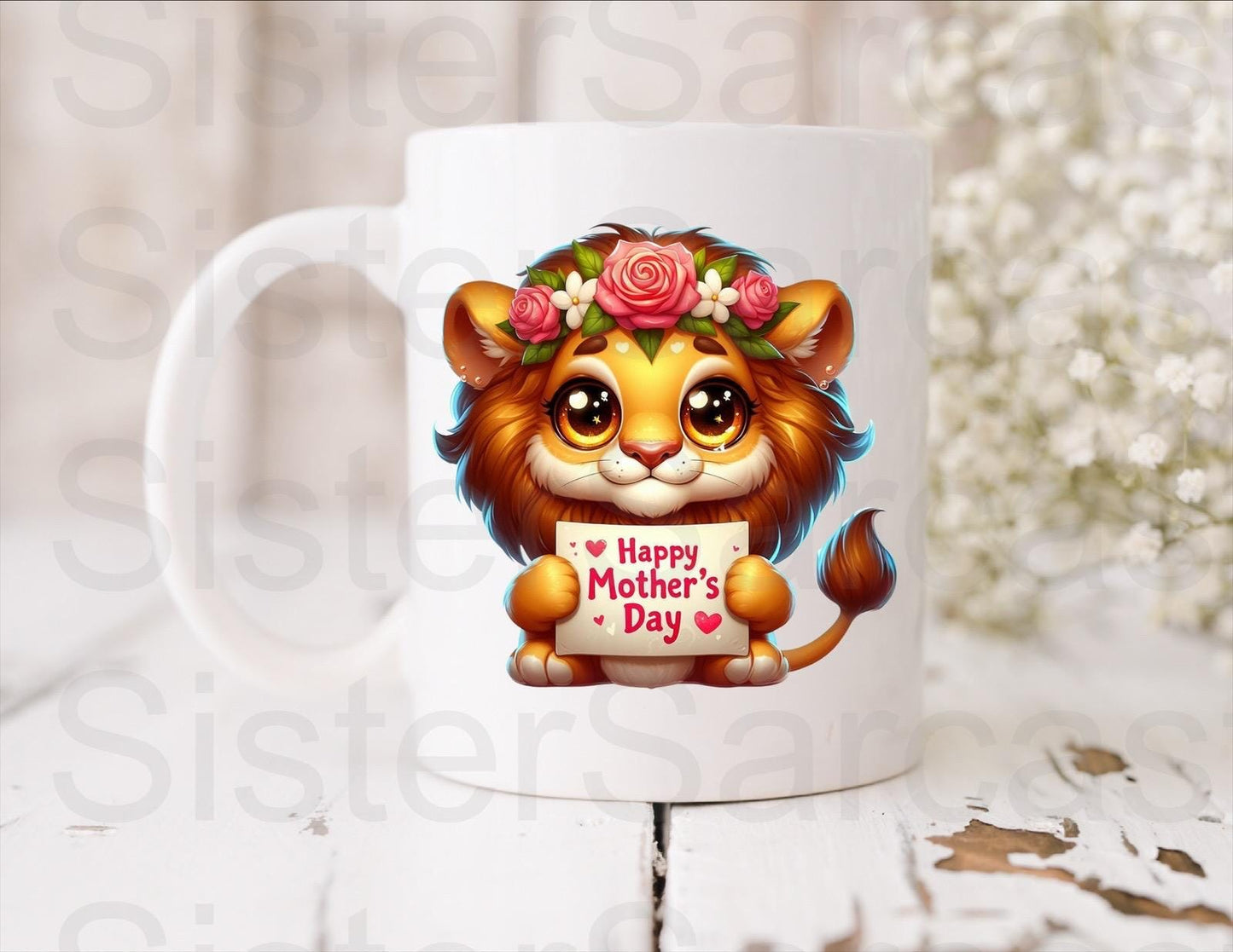 Mum Love From Your Little Lion - Mother’s Day Gift - Funny Gift - Personalised Mug - Mum Gift - Gift For Mum - Mothers Day Gift
