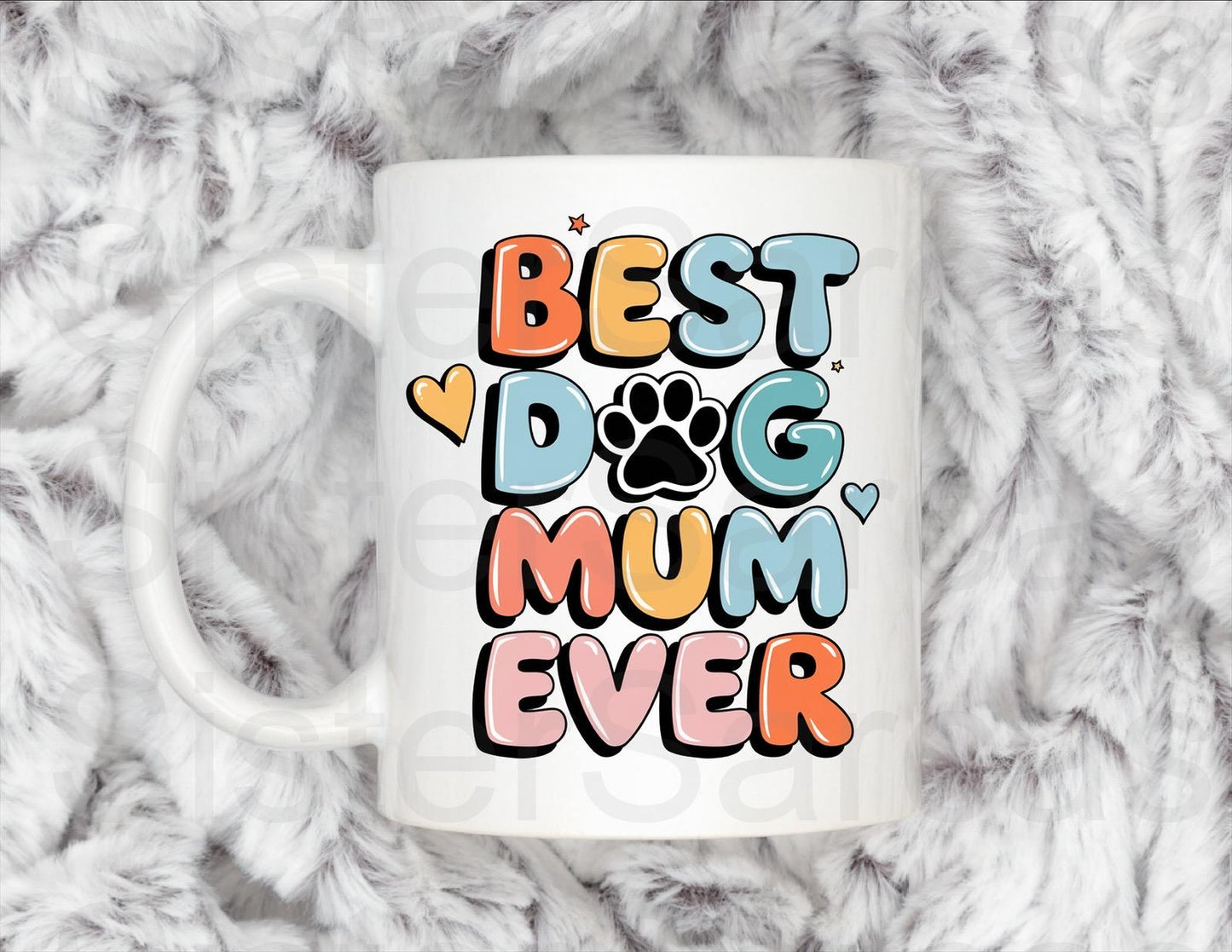 Mother’s Day Gift - Best Dog Mum Ever - Dog Mum Gift - Gift From Dog - Mothers Day - Funny Gift - Personalised Mug - Birthday Gift