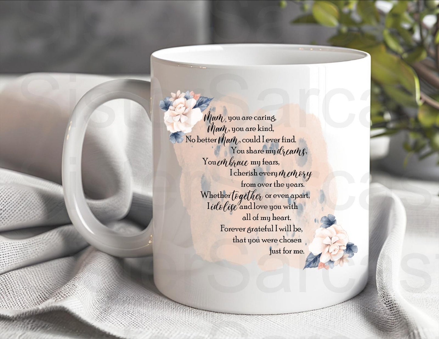 Happy Mother’s Day Mam - Mother’s Day Gift - Funny Gift - Personalised Mug - Mum Gift - Gift For Mum - Mothers Day Gift