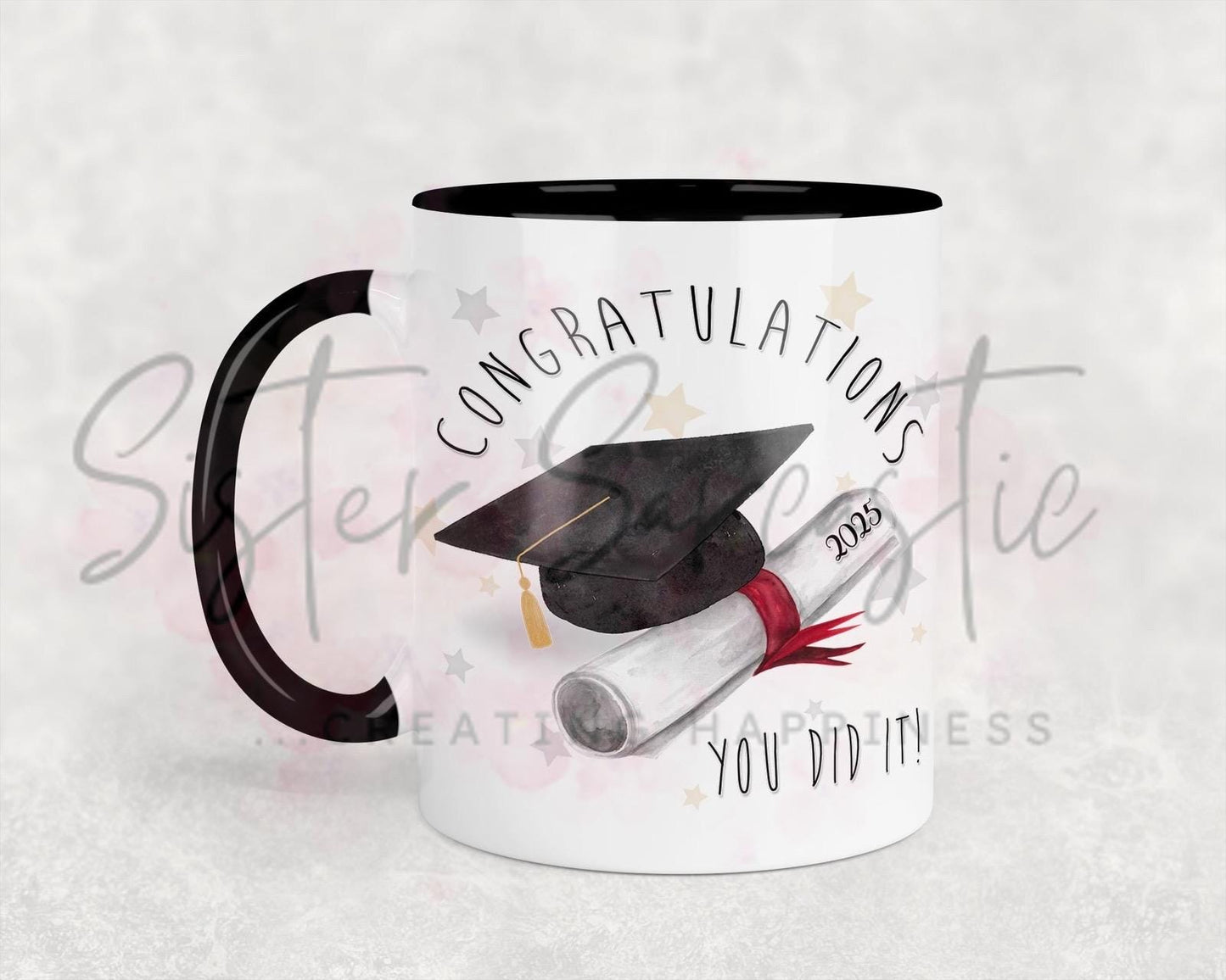 Graduation Class of 2025 Gift - Personalised Mug - Congratulations Gift - School College University Leavers Present