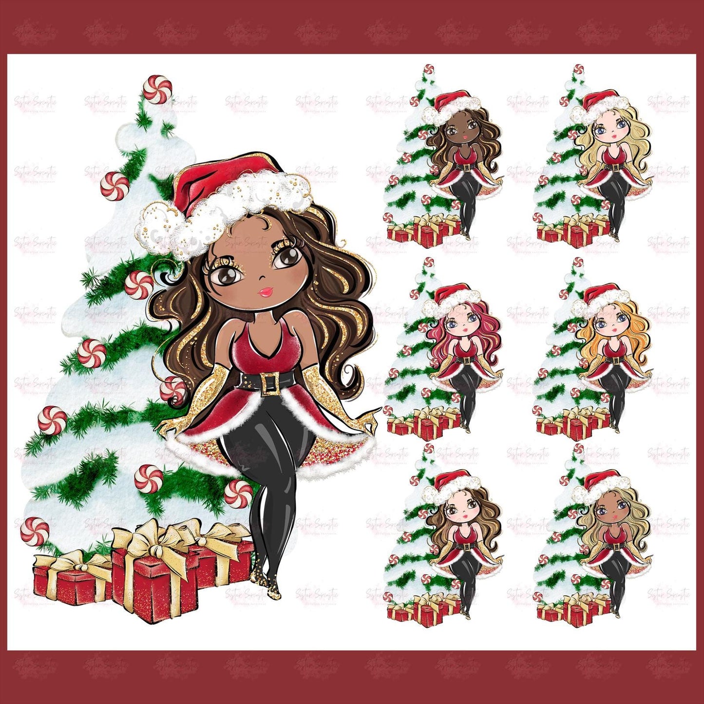 Personalised Christmas Decoration – Sister Christmas Gift - Custom Bauble Gift - Stocking Filler - Christmas Eve Box
