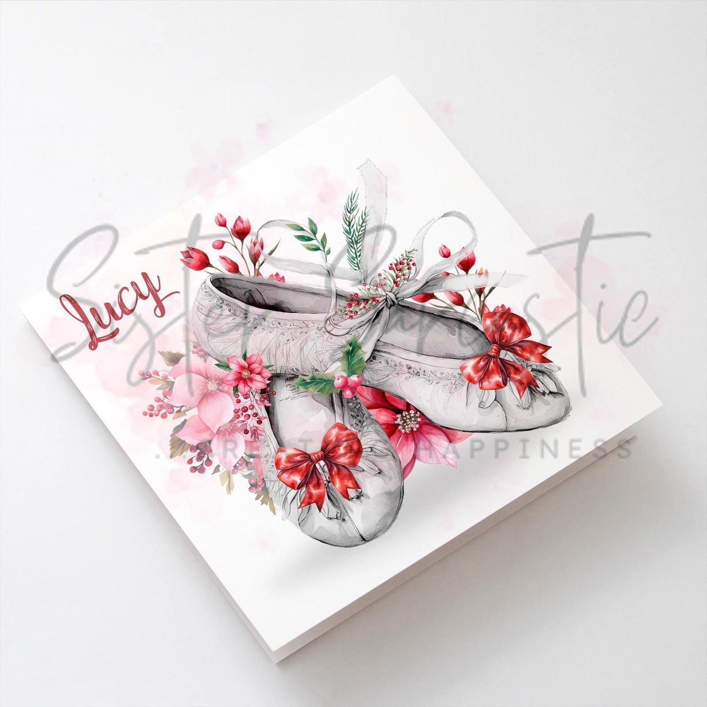 Personalised Ballerina Christmas Decoration – Granddaughter Christmas Gift - Custom Bauble Gift for Girls - Stocking Filler - Christmas Box