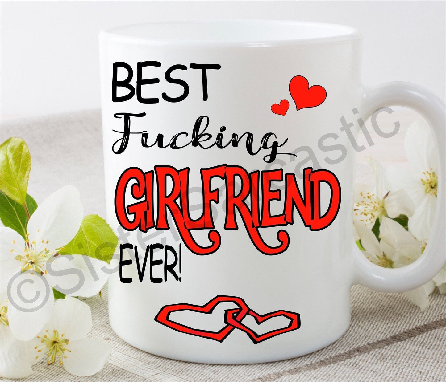 Best f**king boyfriend girlfriend rude do funny 11oz white mug cup Valentine’s present boyfriend girlfriend partner birthday Christmas gift