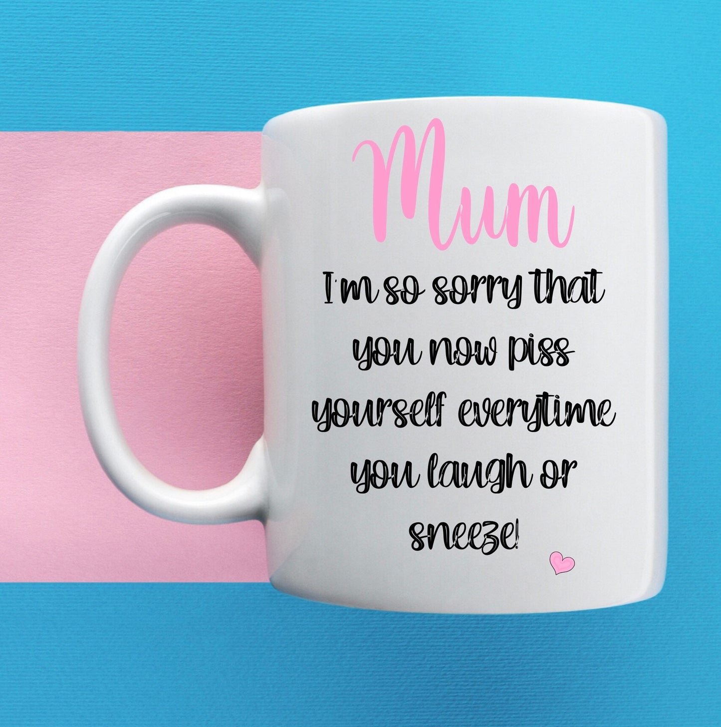 Happy Mother’s Day Mum rude funny personalised cup mug Christmas birthday gift present novelty