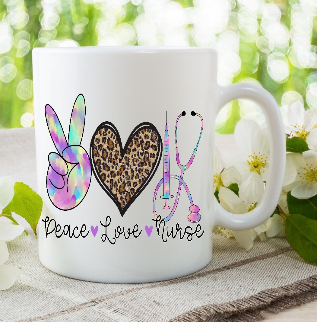 NHS Nurse Personalised Healthcare Worker Mug Present Gift Mum Dad Girlfriend Boyfriend Sister Brother Friend Family Christmas Present