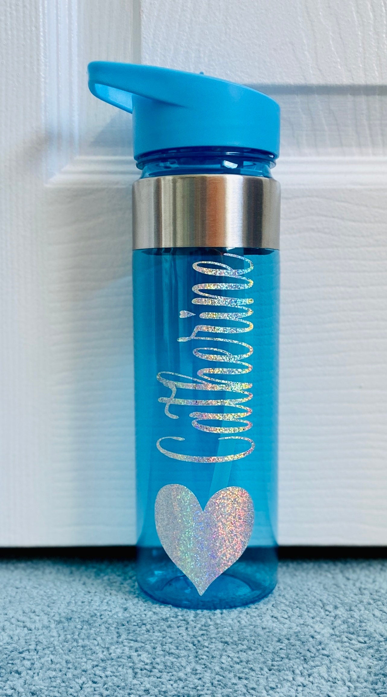 550ml Personalised Custom Water Bottle | Kids Water Bottle | School Bottle | Sports Bottle | Football Bottle | Gift For Him Gift For Her