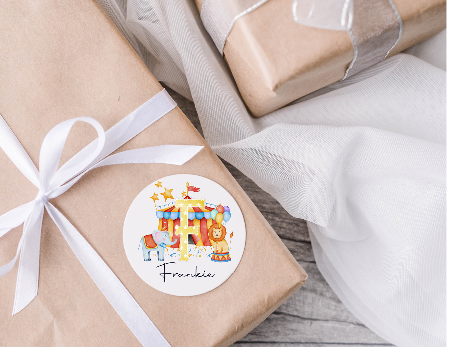 Personalised Gift Stickers | Novelty Name Labels | Gift Wrapping Present Tag Envelope Seal | Name Stickers For Her For Him Football Gift
