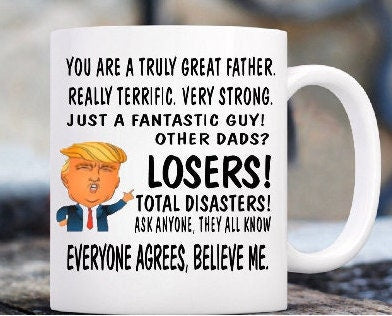 Donald Trump Funny, Novelty, White Mug, Birthday, Present, Gift, Boyfriend, Girlfriend, USA, Father’s Day, Christmas Present