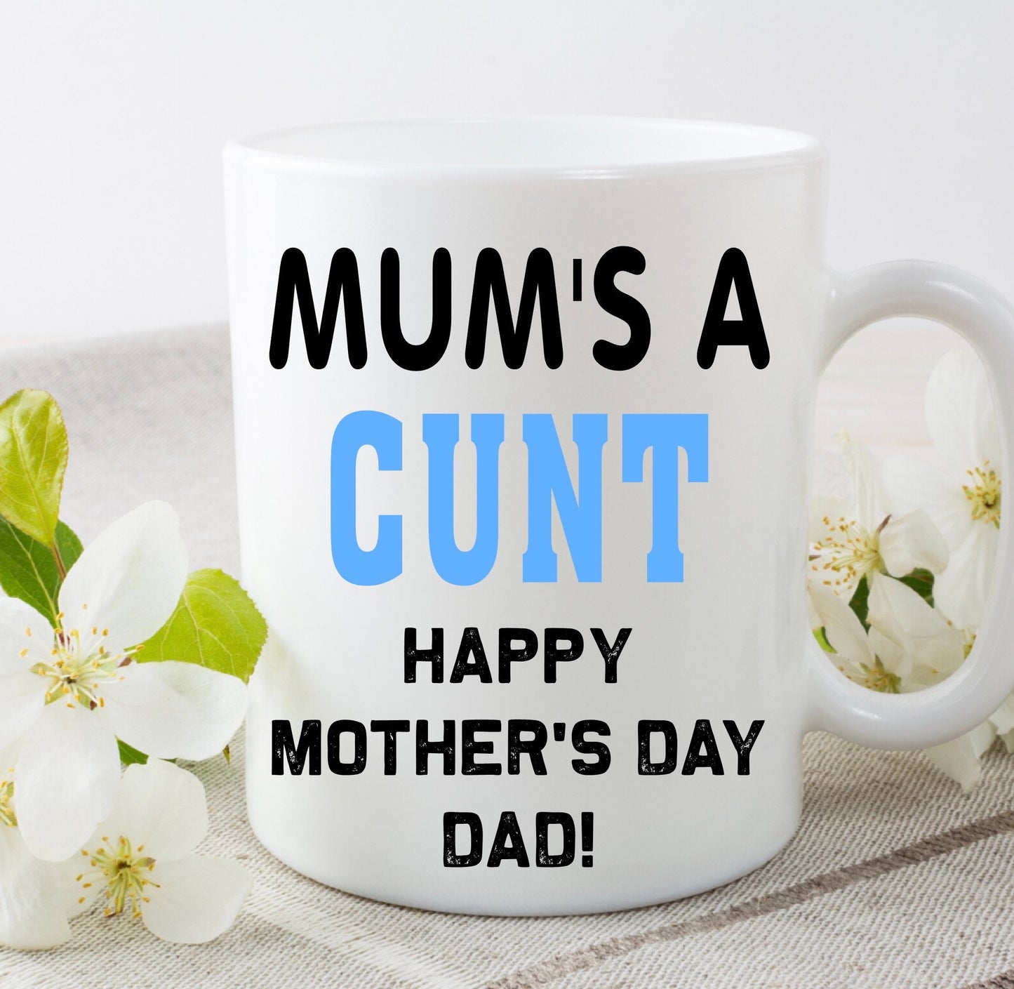Happy Mother’s Day dad rude funny cup mug birthday gift present novelty
