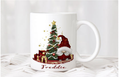 Christmas Personalised Gonk Gonks Girlfriend Boyfriend Kids Son Daughter Mum Dad Mug Cup Gift Present Tea Coffee Eve Gift Stocking Filler