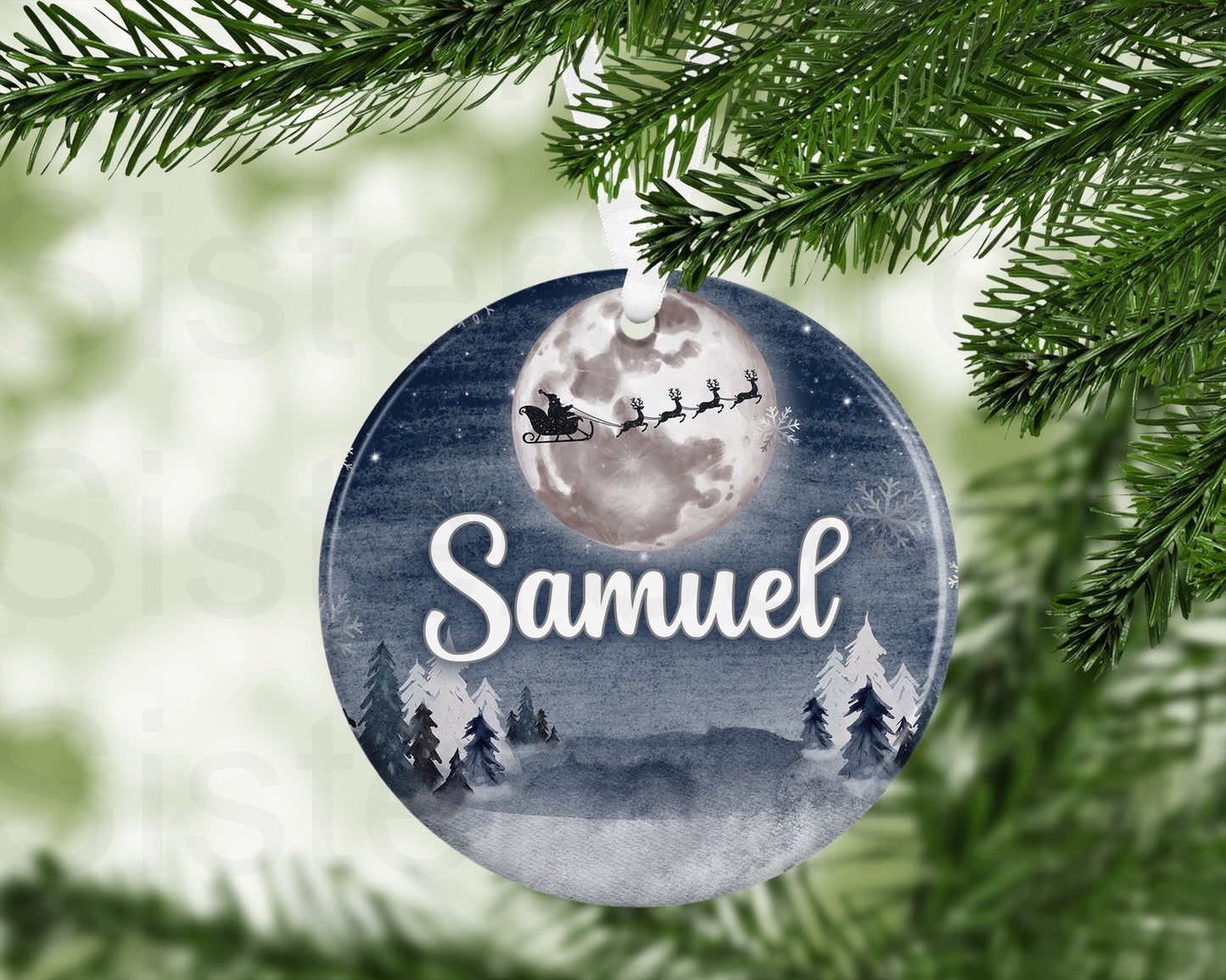 Kids Christmas Girls Boys Personalised Christmas Bauble Gift Present Keepsake Novelty Bauble Tree Xmas Daughter Son Nephew Niece