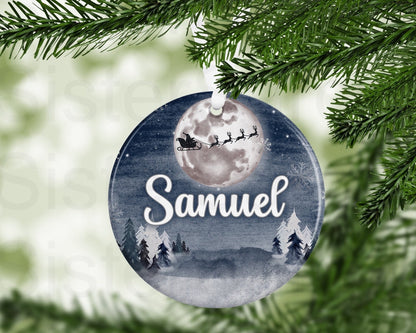 Kids Christmas Girls Boys Personalised Christmas Bauble Gift Present Keepsake Novelty Bauble Tree Xmas Daughter Son Nephew Niece
