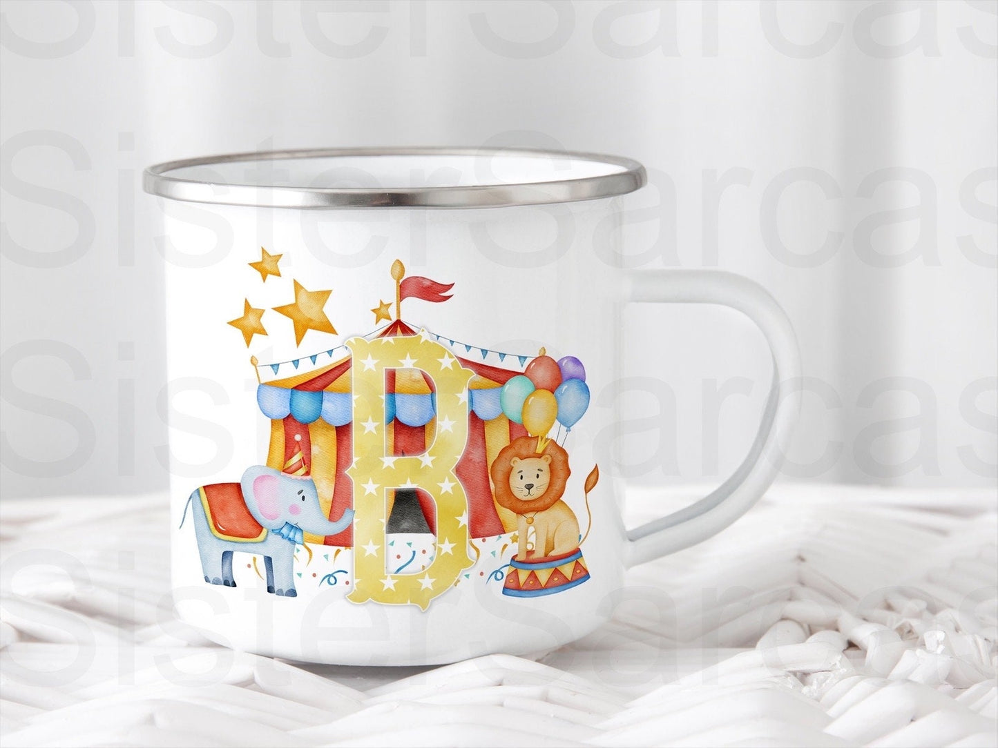 Personalised Kids Circus Birthday Gift, Mug Cup, Daughter Granson Son, Keepsake Gift Present, Stocking Filler Stuffers, Christmas Gift Box
