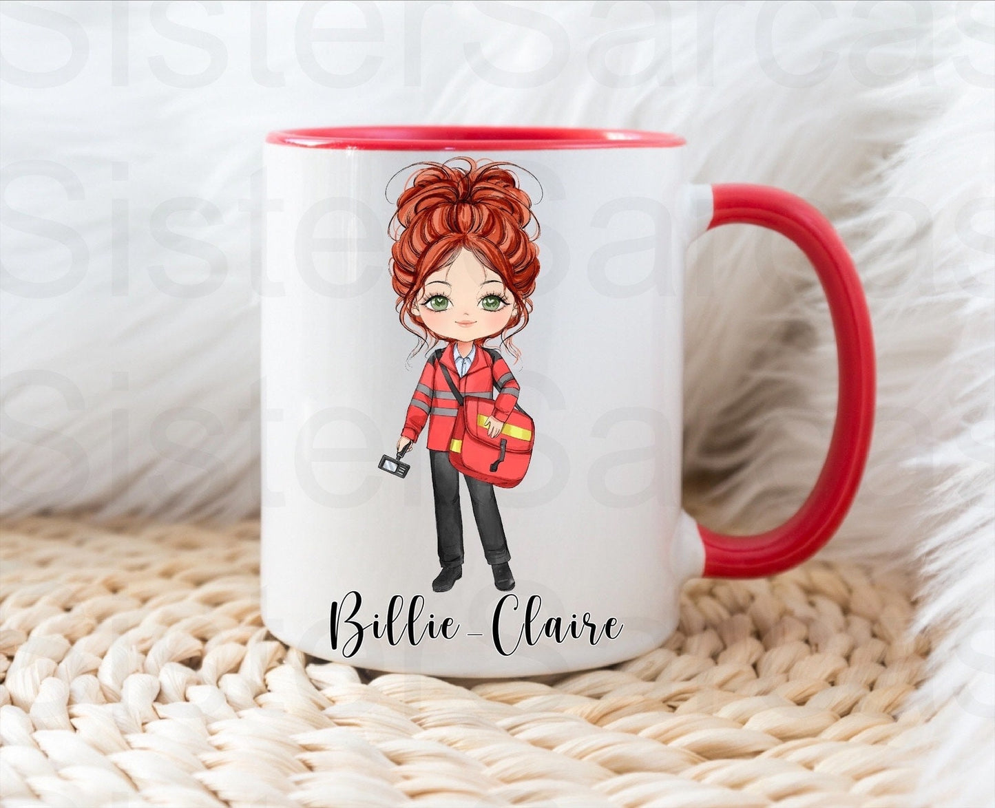 Personalised Postwoman Postie Christmas Birthday Gift Present Cup Mug Leavers Present Gift for Mum Daughter Wife Gran Nana Sister Friend