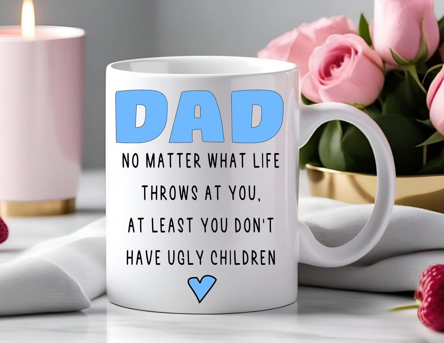 Personalised Gift Dad Father’s Day Funny Gift Mug Cup Birthday Gift Christmas Present Keepsake Present Gift For Dad
