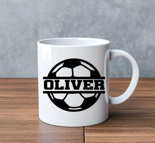 Football Name… Novelty Mug Perfect Gift For Birthday Christmas Boyfriend Girlfriend Wife Husband Son Daughter
