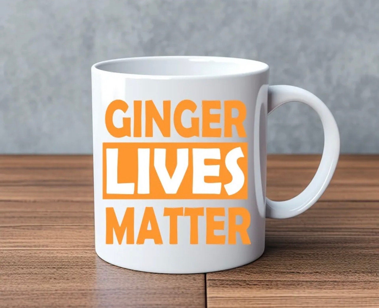 Ginger Lives Matter… Novelty Mug Perfect Gift For Birthday Christmas Boyfriend Girlfriend Wife Husband