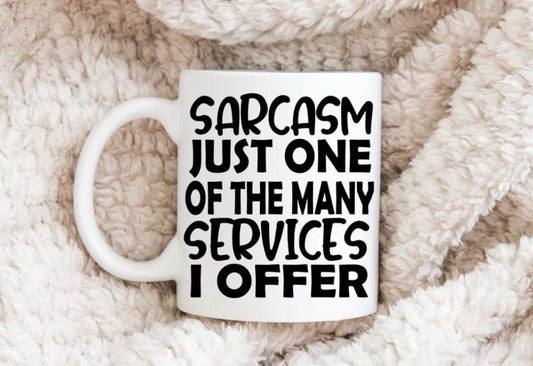 Sarcasm… Novelty Mug Perfect Gift For Birthday Christmas Boyfriend Girlfriend Wife Husband Work Colleague