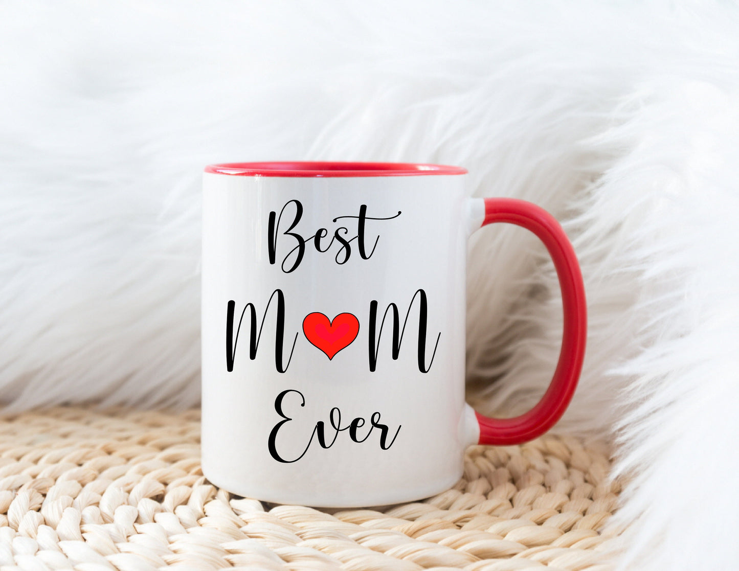 Personalised Best Mum Ever Gift For Mum Mam For Mother’s Day Funny Gift Mug Cup Birthday Gift Christmas Present Keepsake Present Coffee Mug