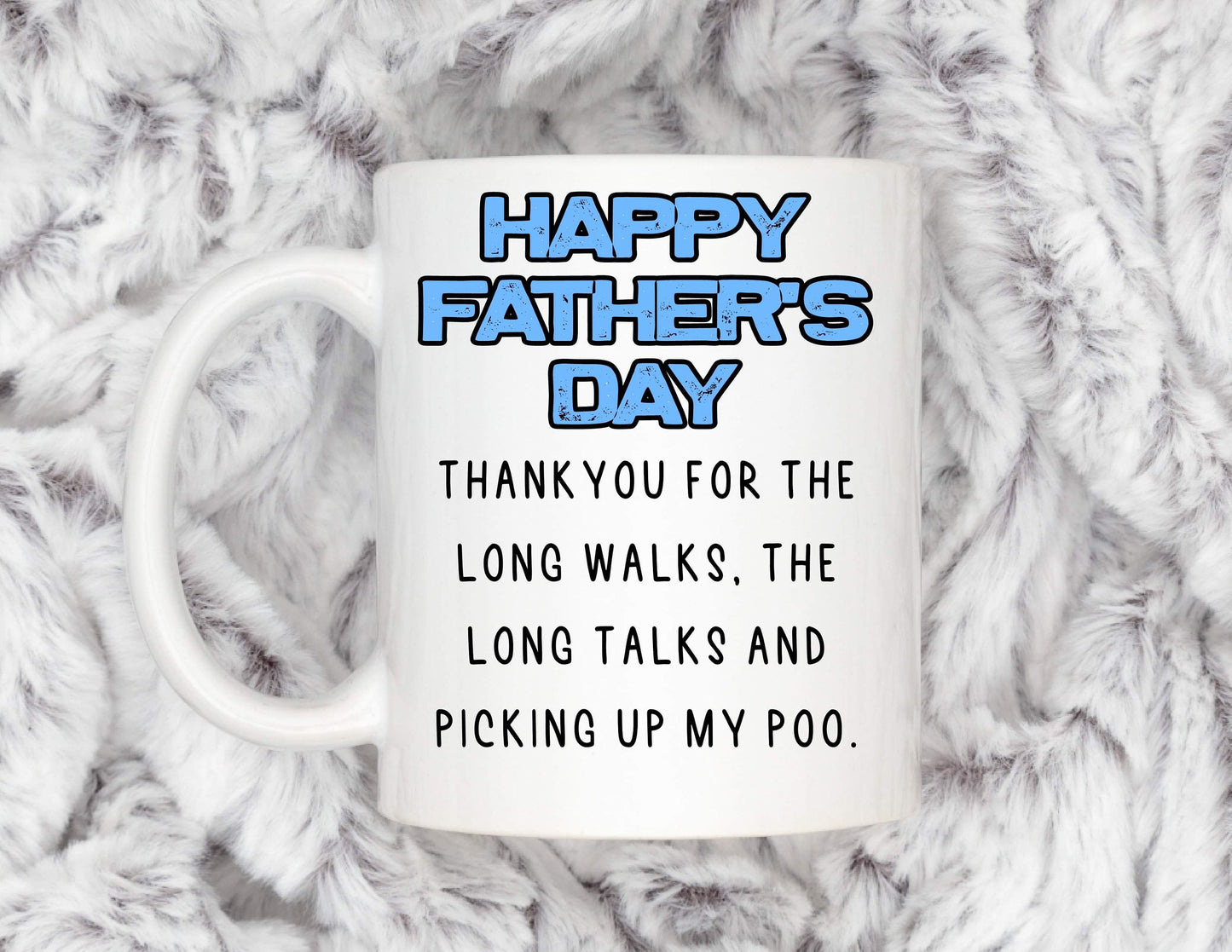 Dog Dad personalised gift for Father’s Day, funny rude mug cup, birthday present, Christmas gift, gift from dog, personalised gift