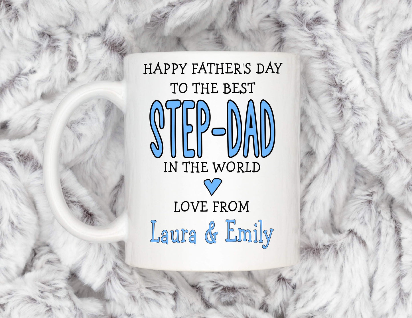 Father’s Day Gift For Step Dad- Funny Stepdad Gift - Personalised Mug - Birthday Present - Christmas Gift