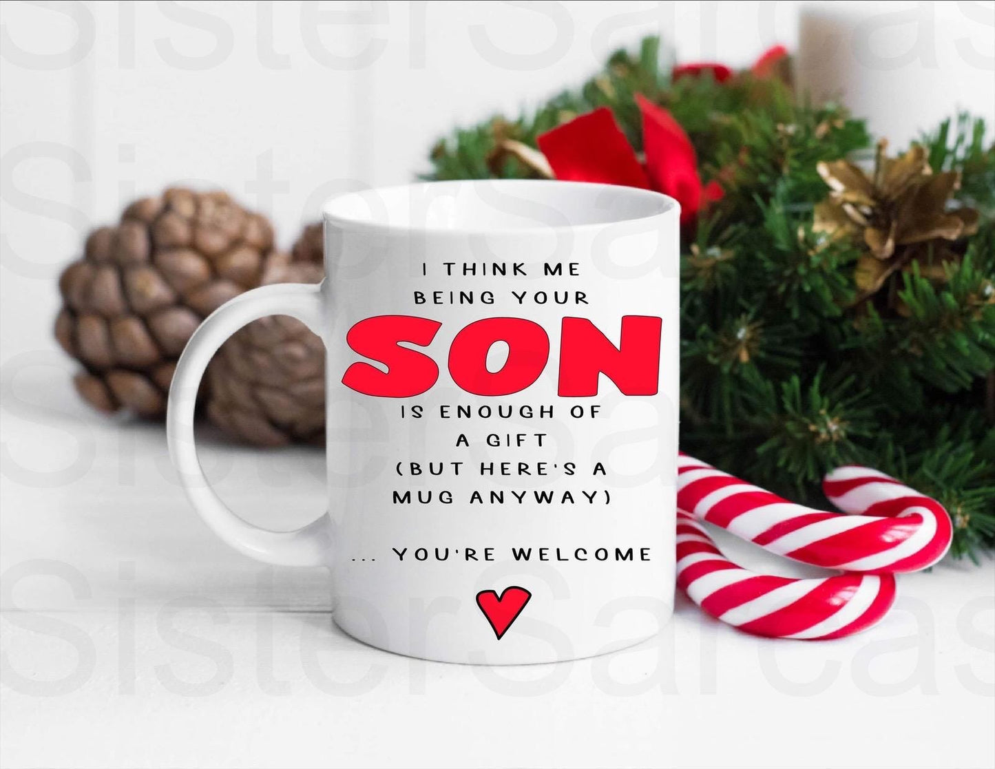 Funny Dad Mug from Son, Personalised Gift, Christmas Gift, Birthday Gift, Father’s Day, Best Dad Gift