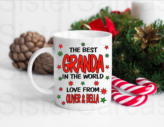 Special Best Granda Mug, Personalised Gift, Christmas Gift, Birthday Gift, Father’s Day, Best Grandad Gift