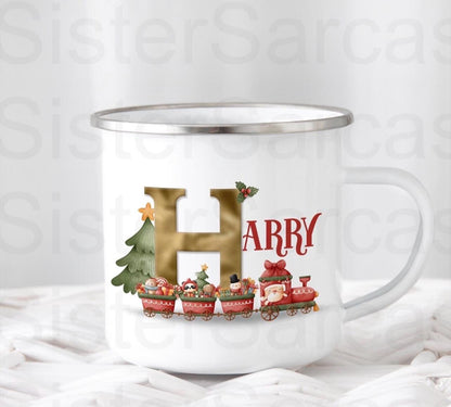 Kids Christmas Girls Boys Personalised Christmas Bauble Gift Present Keepsake Christmas Train Bauble Tree Xmas Daughter Son Nephew Niece