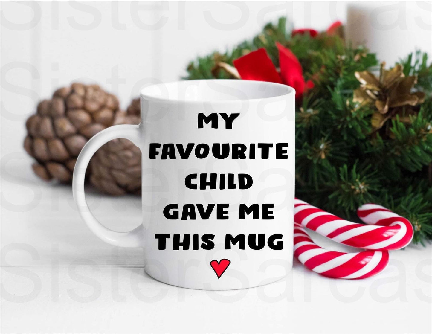 Funny My Favourite Child got me this Dad Mug, Personalised Gift, Christmas Gift, Birthday Gift, Father’s Day, Best Dad Gift