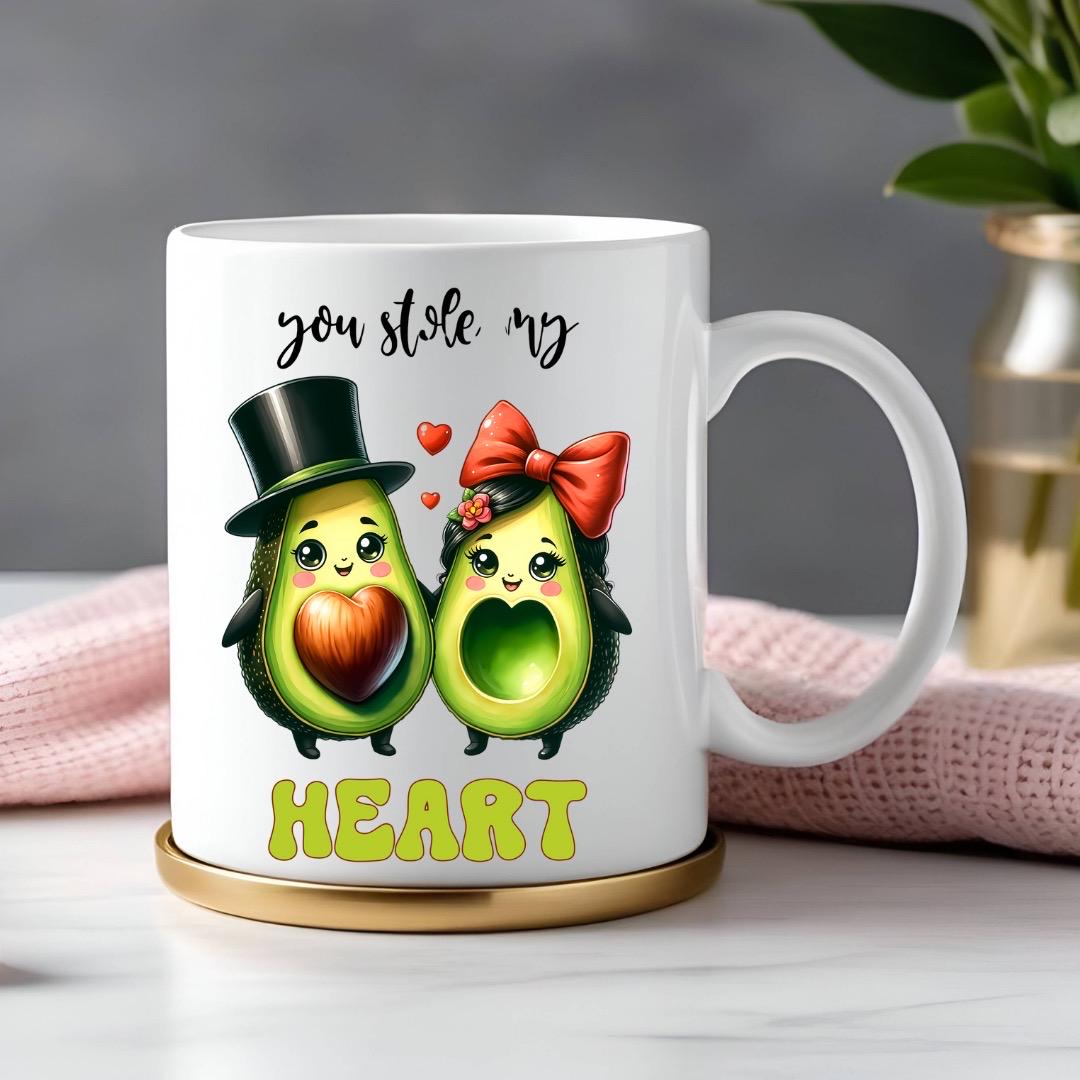 You Stole Me Heart - Relationship Gifts - Personalised Gift - Birthday Present - Valentines Gift - Novelty Mug - Funny Gift
