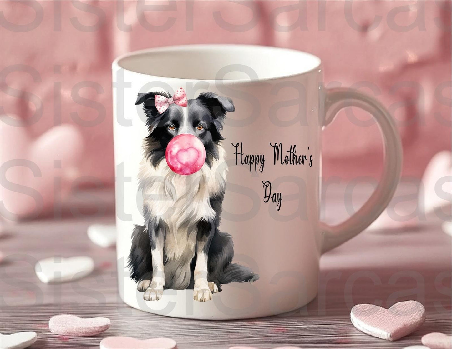 Personalised Mug - Mother’s Day Gift - Border Collie Dog - Dog Mum Gift - Gift From Dog - Mothers Day Gift - Funny Gift