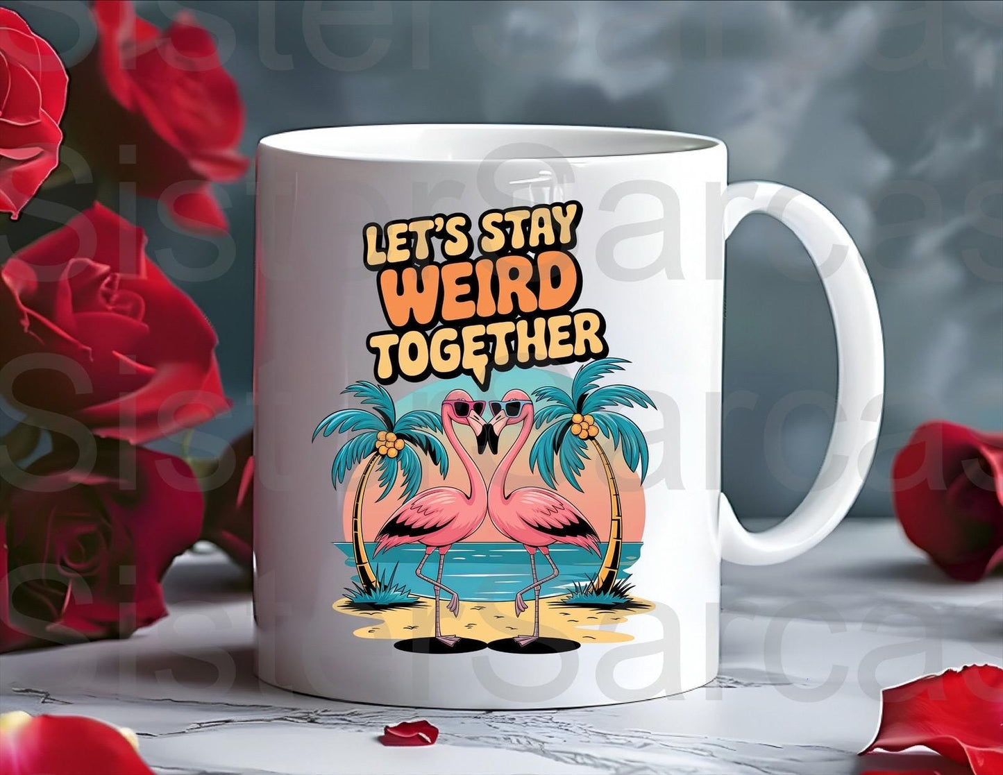 Let’s Stay Weird Together Mug - Relationship Gifts - Birthday Present - Valentines Gift - Novelty Mug - Funny Gift