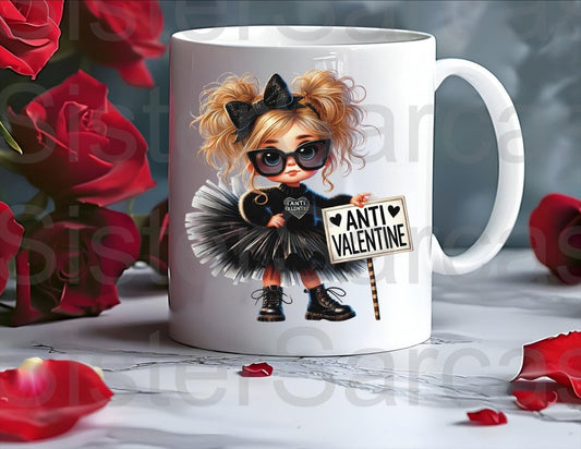 Personalised Mug - Galentines Gift - Anti Valentine - Bestie Gift - Galentine’s Day Gift - Valentine’s Day Gift - Funny Gift