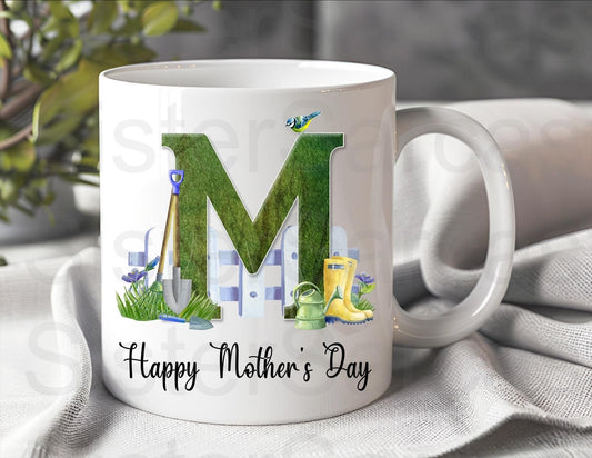 Mum Gardening - Mother’s Day Gift - Mum Gift - Gift For Mum - Mothers Day Gift - Personalised Mug - Green Fingers Gift