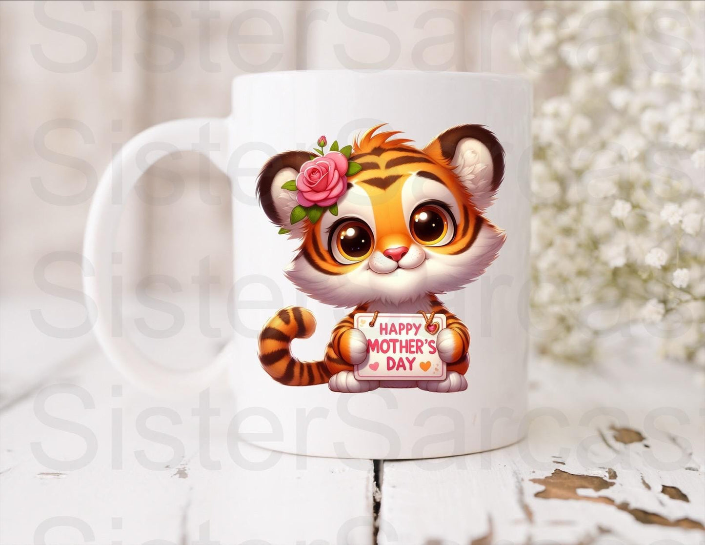 Mum Love From Your Little Tiger - Mother’s Day Gift - Funny Gift - Personalised Mug - Mum Gift - Gift For Mum - Mothers Day Gift