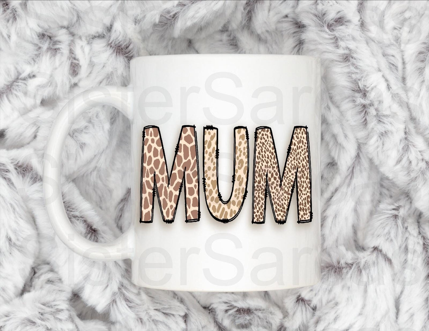 Personalised Mug - Mother’s Day Gift - Leopard Print - Mum Gift - Gift For Mum - Mothers Day Gift - Birthday Gift