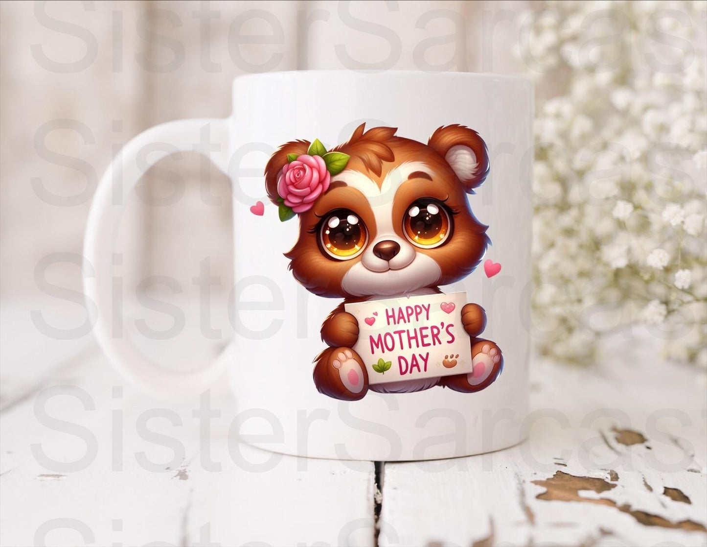 Mum Love From Your Little Bear - Mother’s Day Gift - Funny Gift - Personalised Mug - Mum Gift - Gift For Mum - Mothers Day Gift